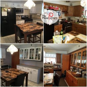 Kitchen Cabinet Refinishing in Westlake Ohio, Cabinet Refinishing in Grafton Ohio