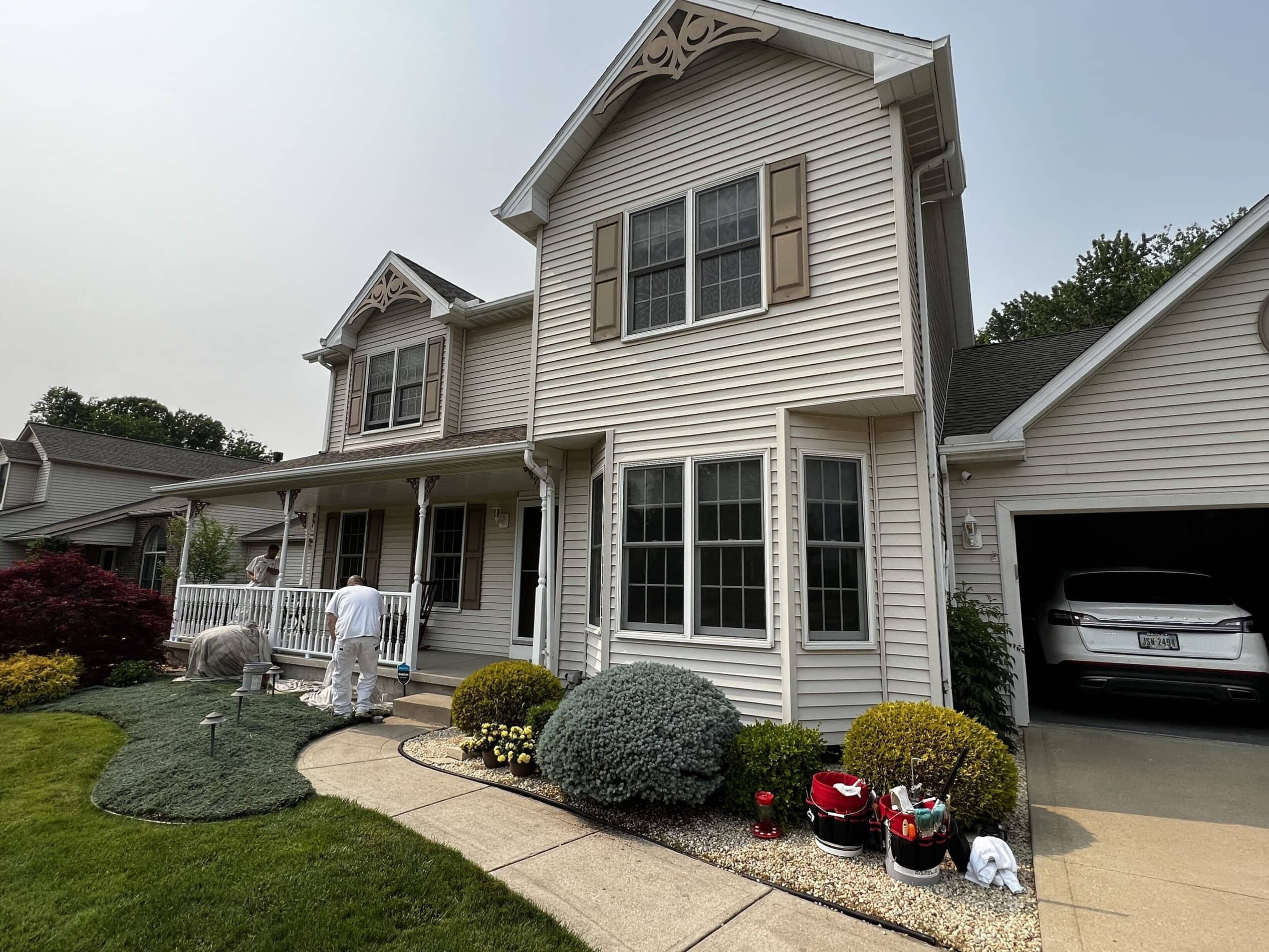 Strongsville exterior painting